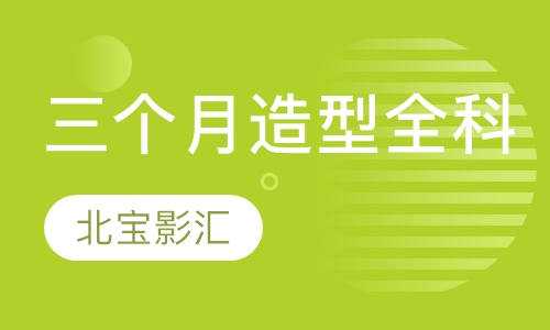 三个月时尚造型全科班