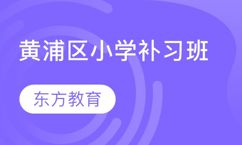 黄浦区小学补习班