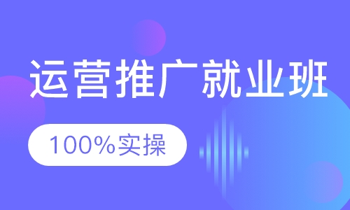 运营推广就业班