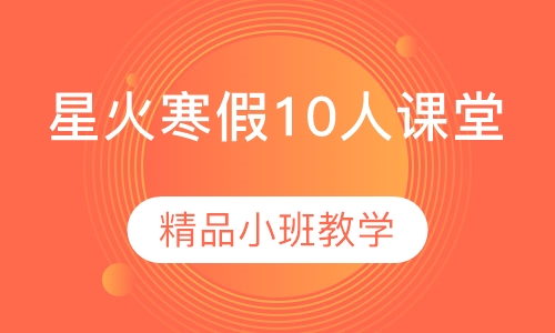 星火寒假10人课堂