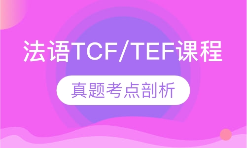 法语TCF/TEF课程