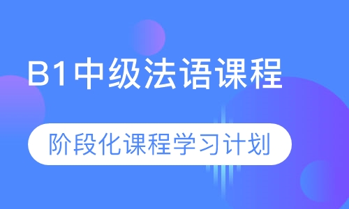 B1中级法语课程