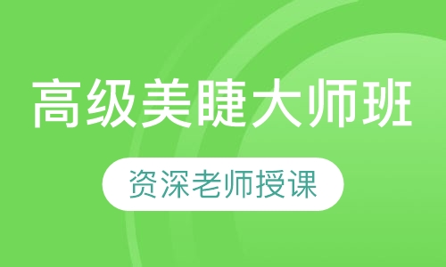高级美睫大师班