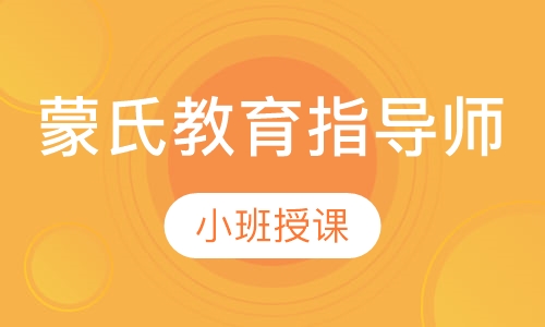 蒙氏教育指导师