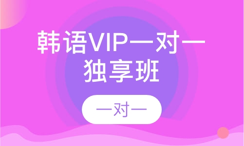 韩语VIP一对一独享班