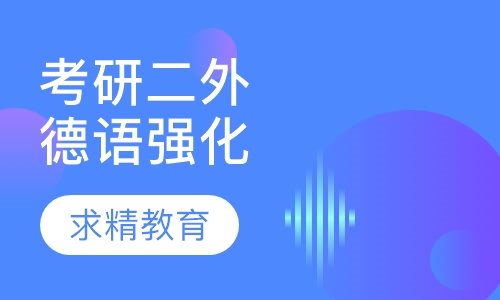 考研二外德语 强化班