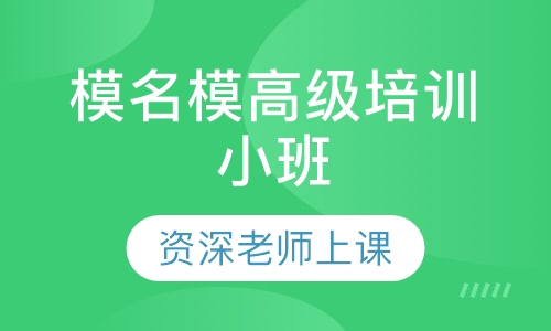 南京模名模高级培训小班