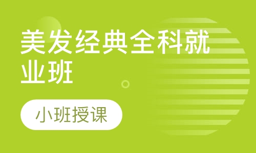 美发经典全科就业班