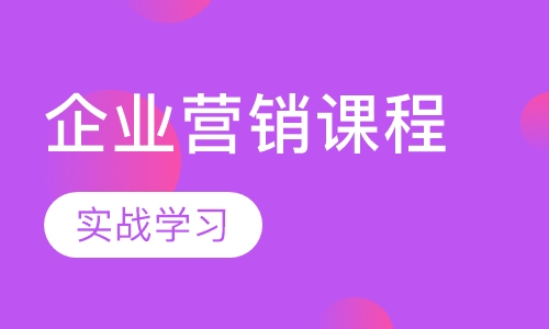 企业营销课程