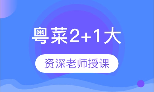 粤菜2+1大(中)专班