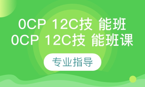 0CP 12c技 能班课