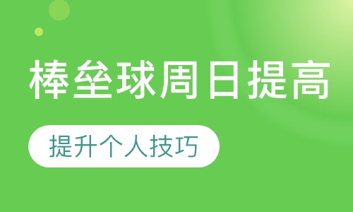棒垒球周日提高班
