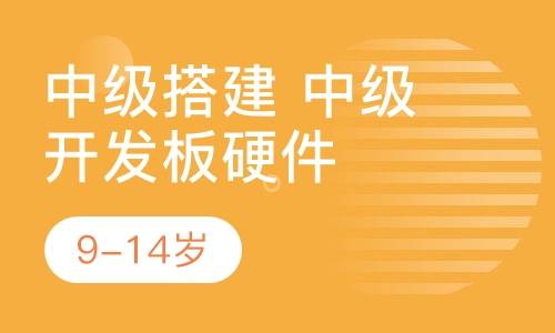 中级搭建 中级开发板硬件 软件代码编程科