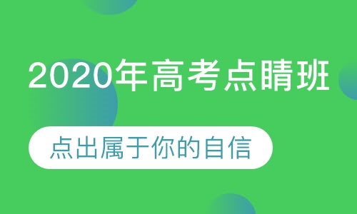 2020年高考点睛班