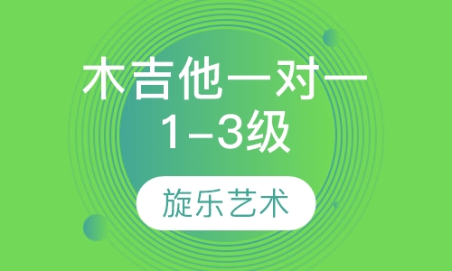 木吉他一对一   1-3级