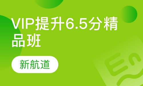 雅思VIP提升6.5分精品班（A+B+C