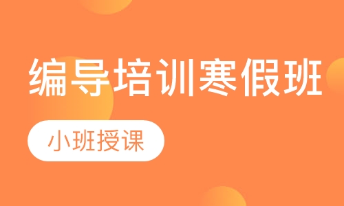 编导培训寒假班