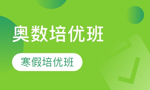 奥数寒假培优班