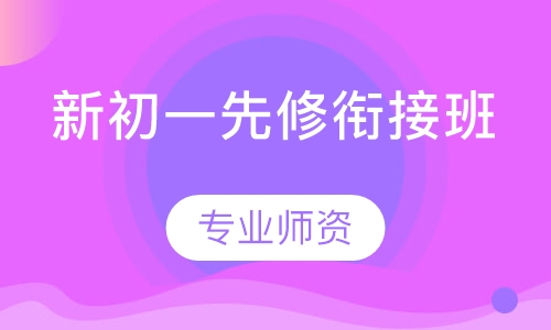 新初一先修衔接班