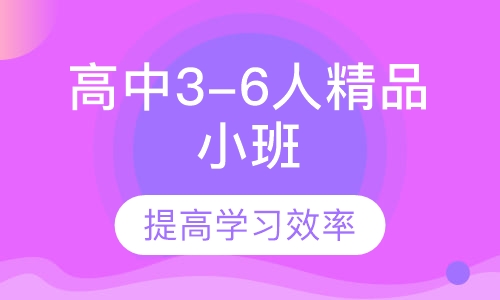 高中3-6人精品小班