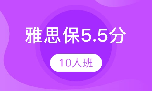 雅思保5.5分VIP10人班
