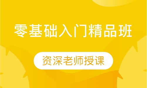 零基础入门精品班
