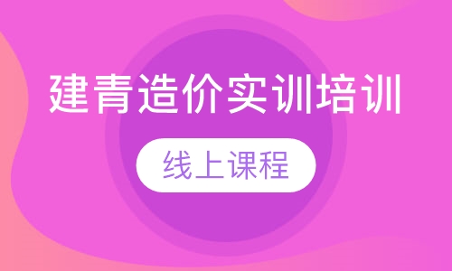 建青造价实训网课培训