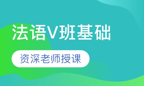 法语V班基础