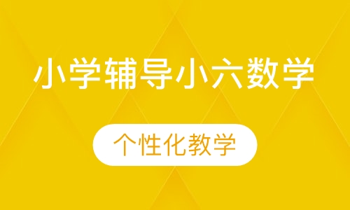 小学辅导小六数学