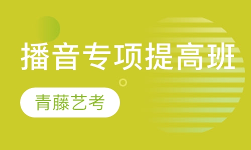 播音专项提高班