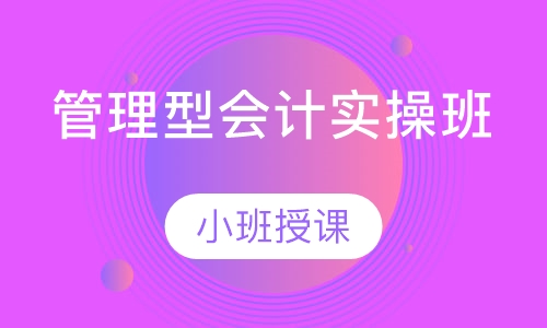 管理型会计实操班