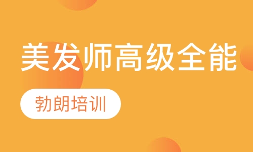 美发师高级技术全能课程