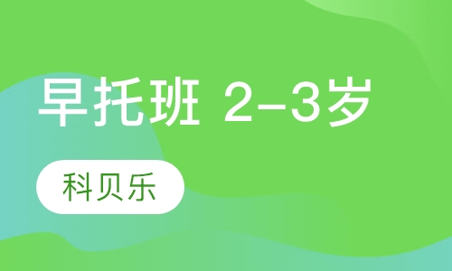 早托班 2-3岁