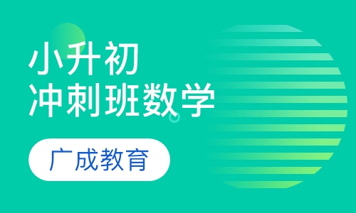 小升初冲刺班数学