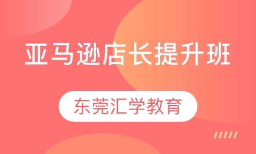 亚马逊店长提升班