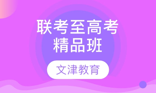 联考至高考精品班