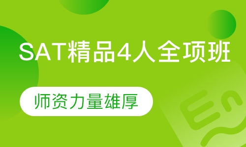 SAT精品4人全项班