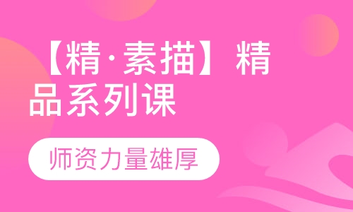 【精·素描】精品系列课