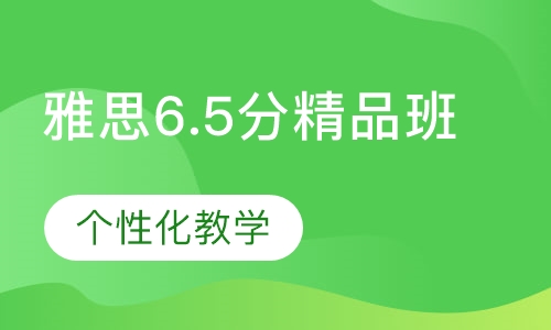 雅思6.5分精品班