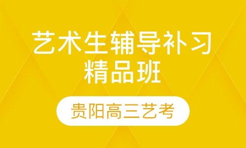 艺术生辅导补习精品班