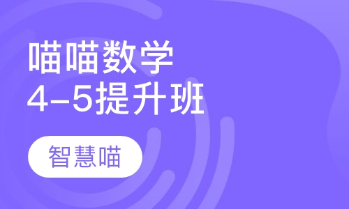 喵喵数学提升班（4-5岁）