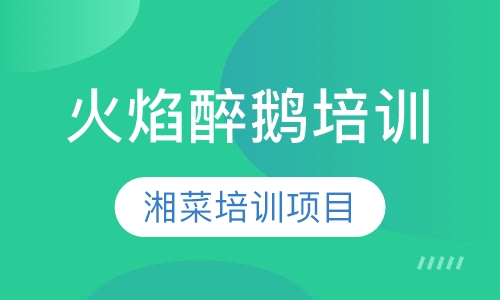 火焰醉鹅培训