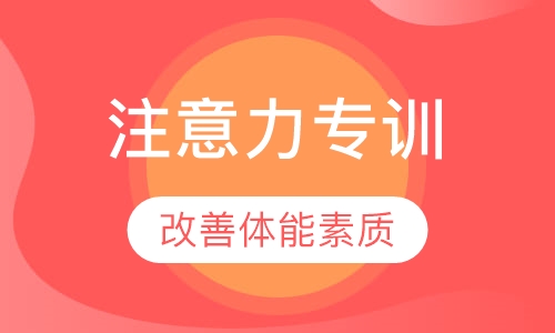 儿童注意力专项训练