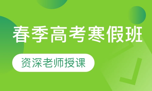 寒假春考班