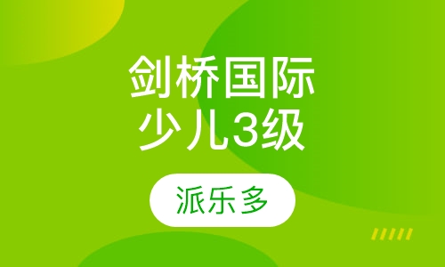 剑桥国际少儿3级