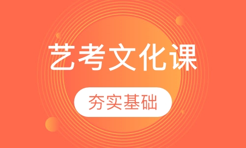 艺考文化课