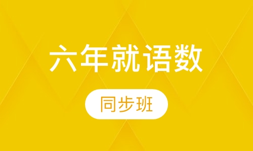 六年级语数同步班