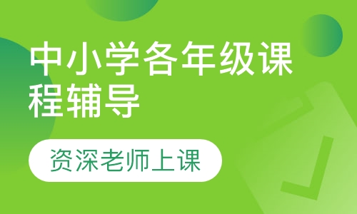 中小学各年级课程辅导