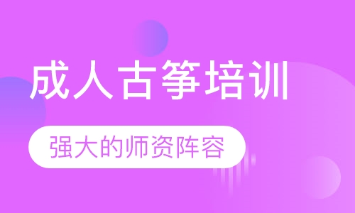成人古筝培训