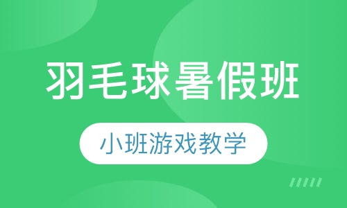 羽毛球暑假班